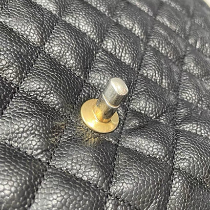 Chanel Paris Limited Medium Black Caviar Leather Gold Hardware 2015-16