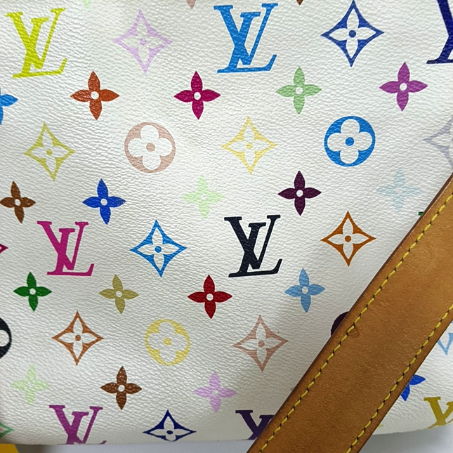Louis Vuitton x Takashi Murakami Lodge Large White Multicolor