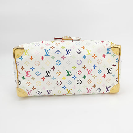 Louis Vuitton x Takashi Murakami Speedy 40 White Multicolor