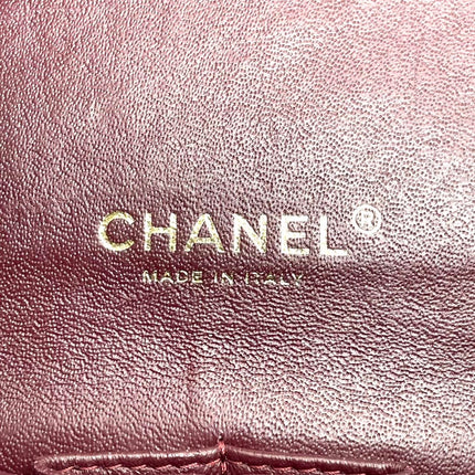 Chanel Classic Flap Maxi 2012 Black Caviar Leather Double Flap with Gold Hardware