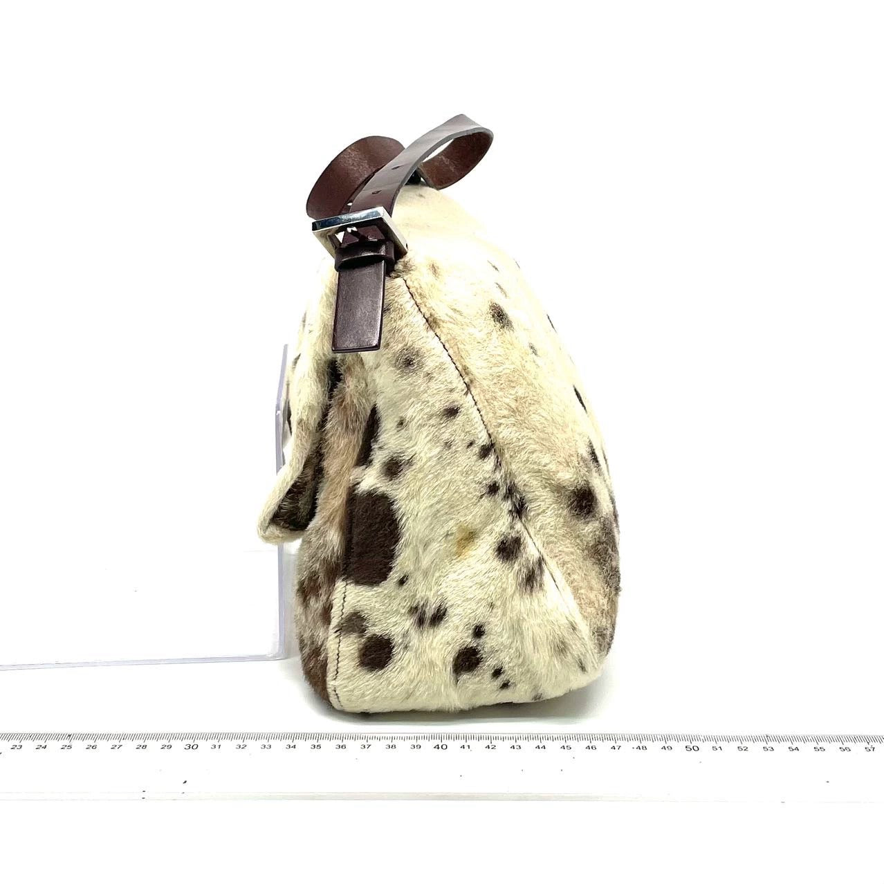 Fendi Mamma Baguette Pony-style Calfskin Dalmatian Dog Polka Dots Print