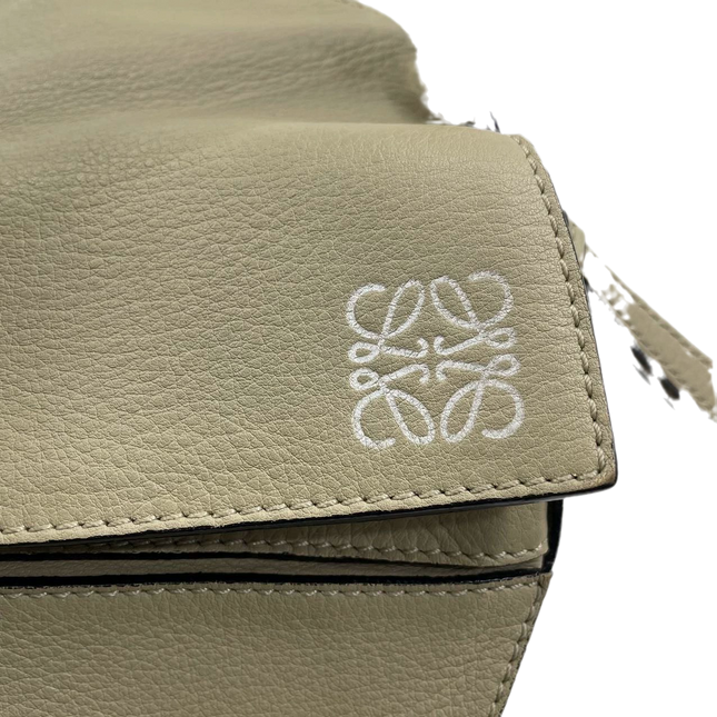 Sold Loewe Puzzle Crossbody Bag Medium Beige Leather