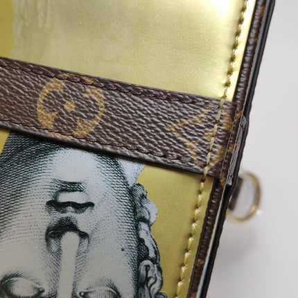 Louis Vuitton Speedy 25 Bandouliere Fornasetti Museum Gold