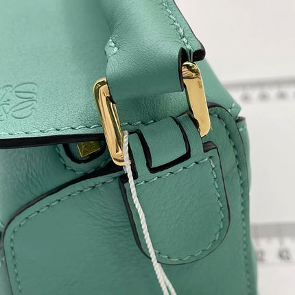 Loewe x Studio Ghibli Collection Susuwatari Mini Puzzle Green Crossbody Bag
