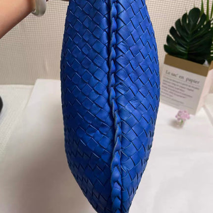 Bottega Veneta Hobo Bag Lambskin leather Royal Blue Medium 45cm