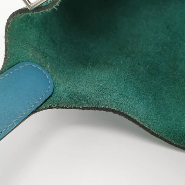 Sold Hermes Picotin 18 Clemence Taurillon Leather Green 2019