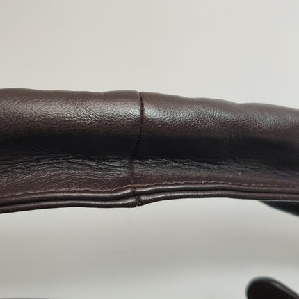 Bottega Veneta Veneta Hobo Medium Dark Chocolate Brown 40cm Intrecciato Lambskin leather