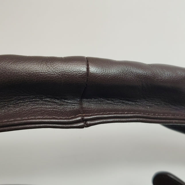 Bottega Veneta Veneta Hobo Medium Dark Chocolate Brown 40cm Intrecciato Lambskin leather