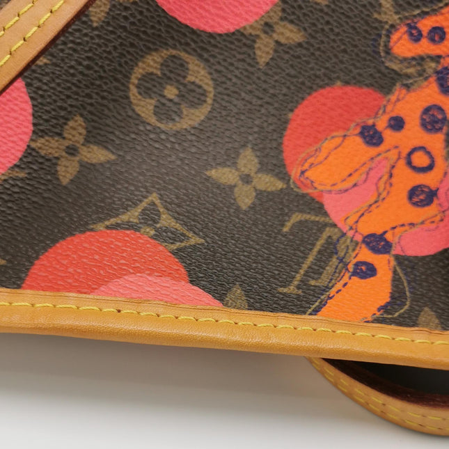 Louis Vuitton Limited Edition Grenade Monogram Ramages Neverfull MM