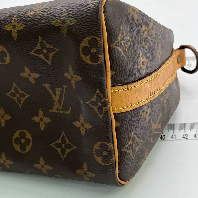 Louis Vuitton Speedy 25 Bandouliere Brown Monogram with Strap