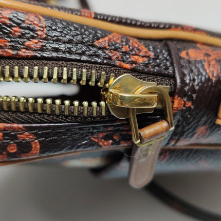 Louis Vuitton x Grace Coddington Catogram Brown Camera Bags