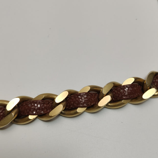 Chanel Vintage Medium Iridescent Brown Caviar Leather Shoulder Bag Gold Hardware