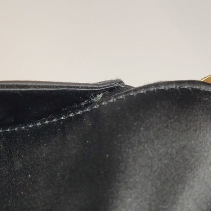 Dior Saddle Mini Silk Handbag Black with crystals