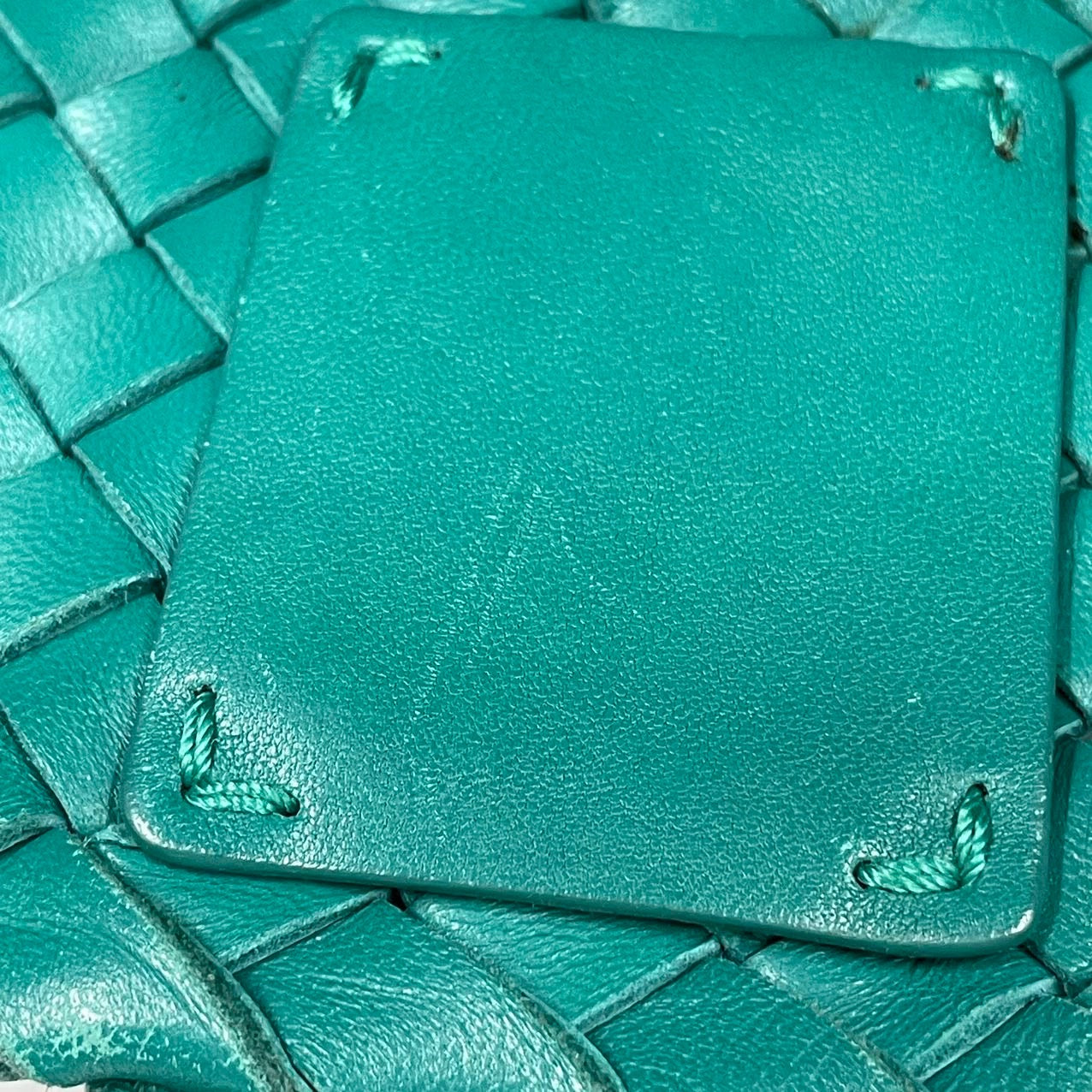 Bottega Veneta Cabat Large Intreccio Leather Tote Bag Green with Pouch 40cm