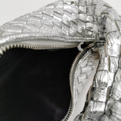 Sold Bottega Veneta Jodie Mini Silver Leather Rare