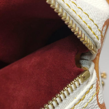 Louis Vuitton x Takashi Murakami Speedy 40 White Multicolor