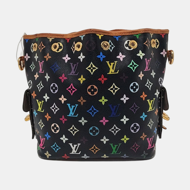 Louis Vuitton x Takashi Murakami Néonoé Medium Black Multicolor