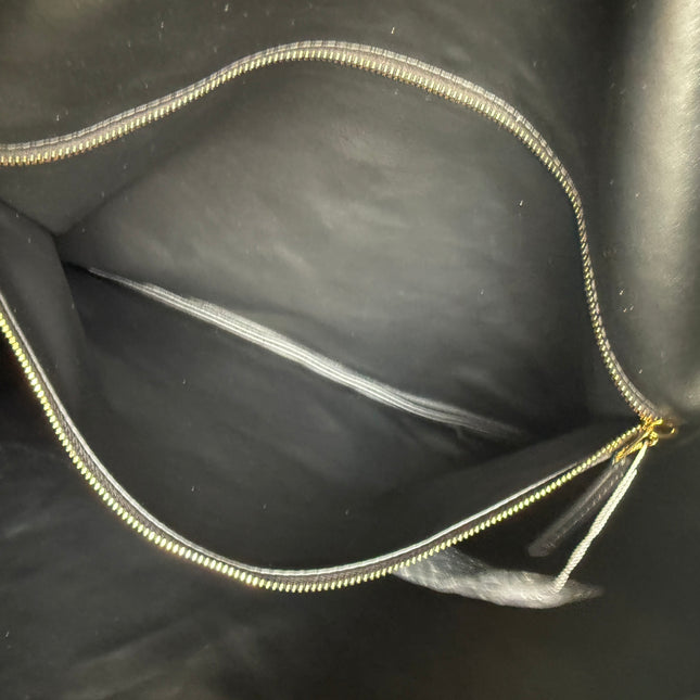 Bottega Veneta Hop Large Leather Black Hobo Bag