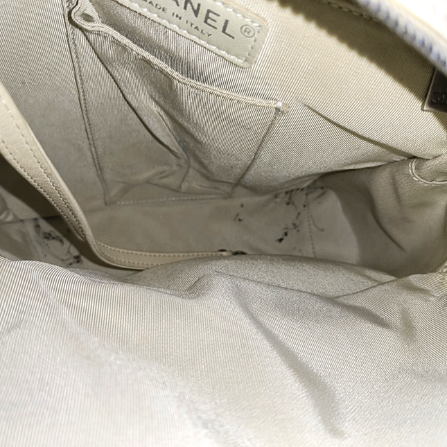 Chanel In Seoul Backpack Chalk White Calfskin Leather, 2015-2016