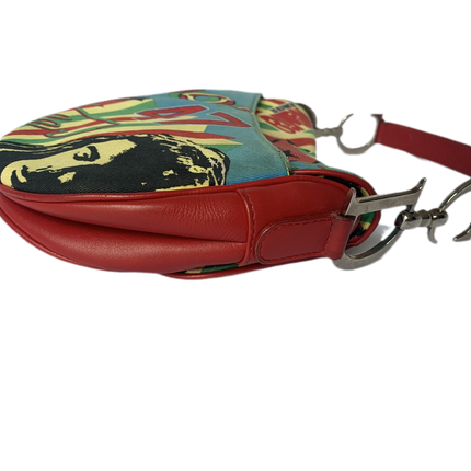 Sold Dior Saddle bag Bob Marley Design by John Galliano
