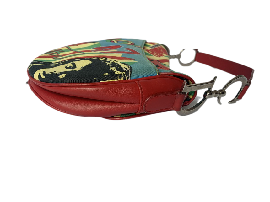 Sold Dior Saddle bag Bob Marley Design by John Galliano