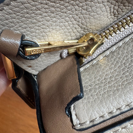 Loewe Puzzle Small Sand Beige Brown Strap Crossbody Bag