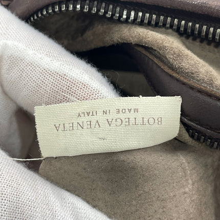 Bottega Veneta Veneta Hobo Maxi Dark Brown Lambskin Leather 52cm