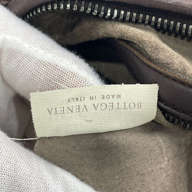 Bottega Veneta Veneta Hobo Maxi Dark Brown Lambskin Leather 52cm