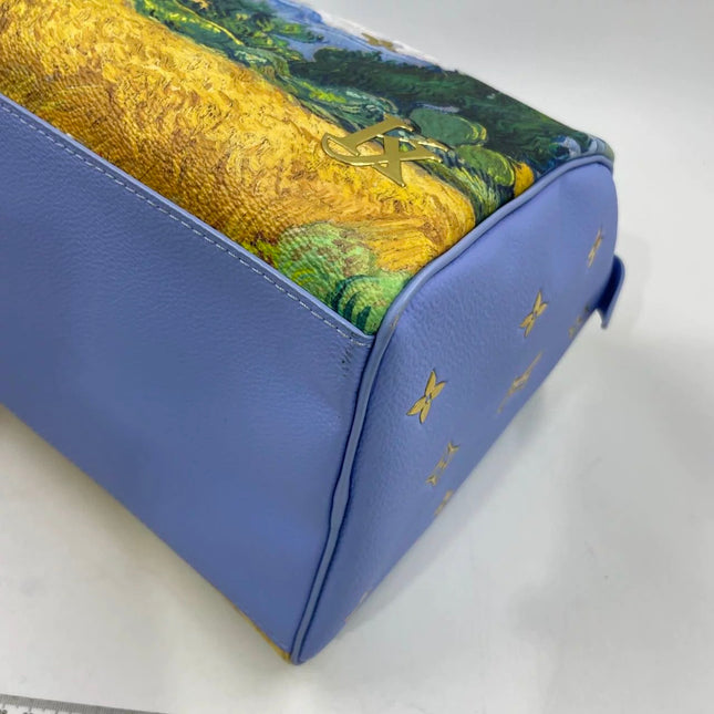 Louis Vuitton x Jeff Koons Speedy 30 Van Gogh Top Handle Bag