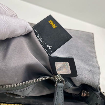 Fendi Baguette Blocks Abstract Pattern Glitter Sequin Shoulder bag