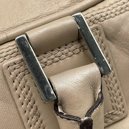 Loewe Amazona 29 Pearlescent Nude Lambskin Leather Zip Around