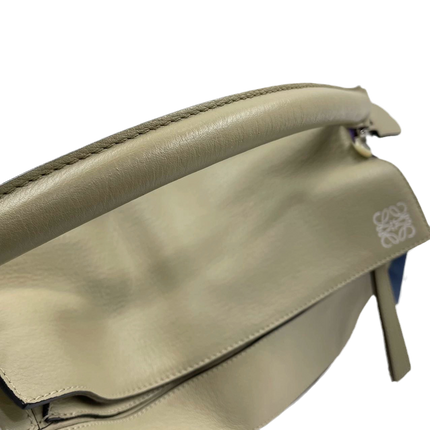 Sold Loewe Puzzle Crossbody Bag Medium Beige Leather