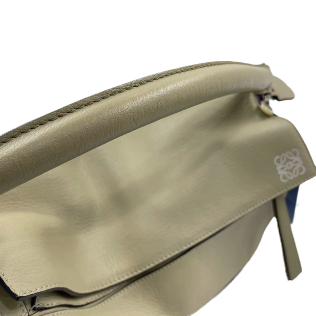 Sold Loewe Puzzle Crossbody Bag Medium Beige Leather