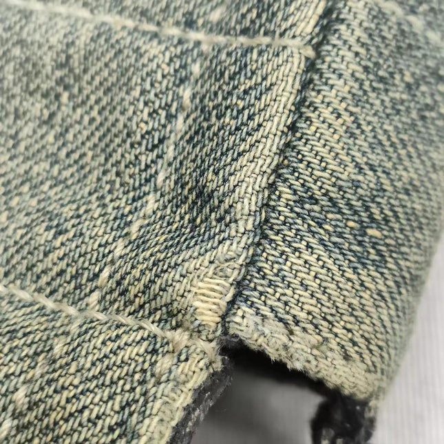 Sold Vintage Chanel East West Denim Shoulder Bag