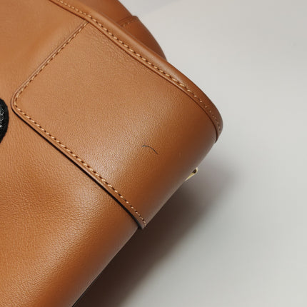 Loewe x Star Wars Amazona Medium 36 Tan Brown Stamps Leather With Strap