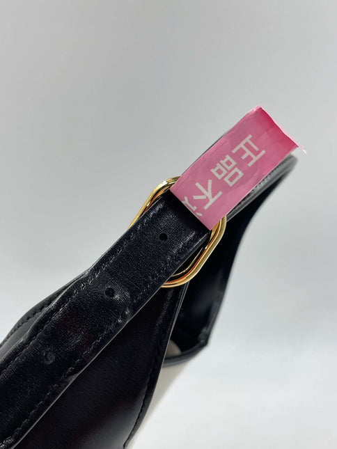 Gucci Jackie 1961 Black & White Leather Bag Small