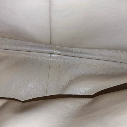 Sold Chanel Classic Flap Jumbo 2010 Beige Caviar Leather Doublr Flap Gold Hardware