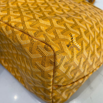Sold Goyard Saint Louis Tote 2014 PM Medium Yellow