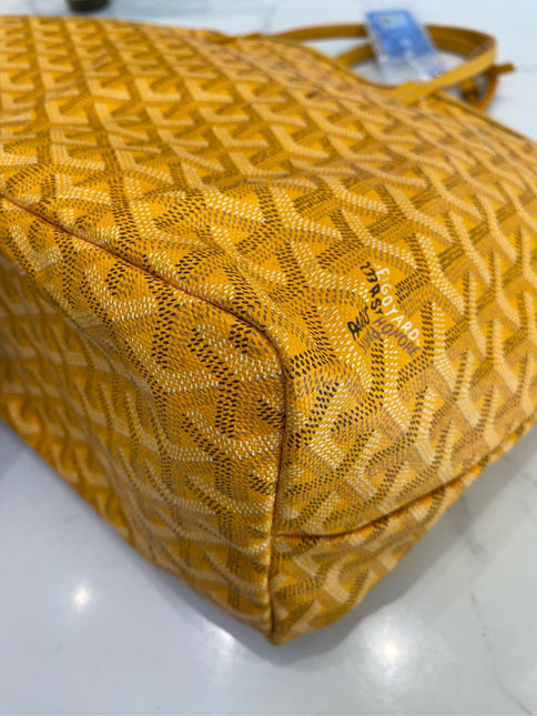 Sold Goyard Saint Louis Tote 2014 PM Medium Yellow