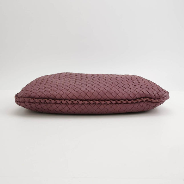 Bottega Veneta Hobo Bag Lambskin leather Purple Medium 40cm
