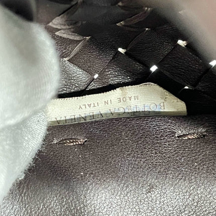 Sold Bottega Veneta Cabat Large Intreccio Leather Tote Bag Dark Chocolate Brown with Pouch 40cm