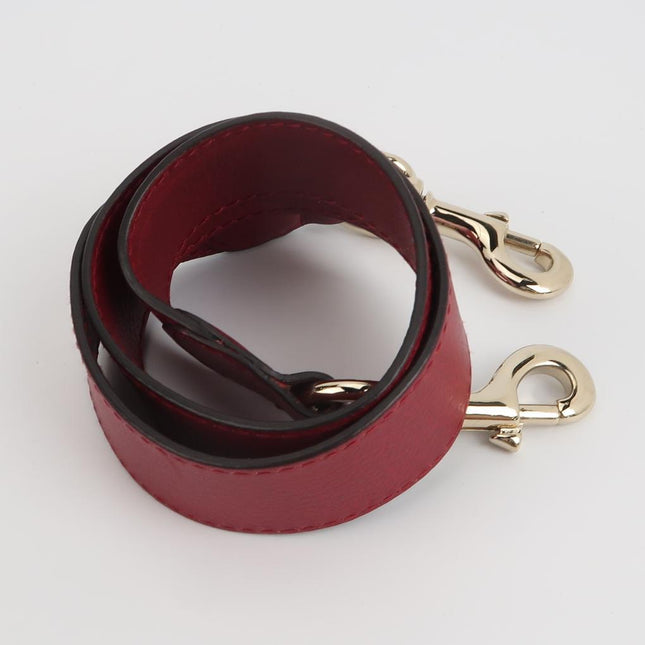 Gucci Jackie Medium Red Calfskin Leather Crossbody Bag