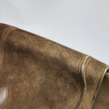 Celine Phantom Mini Dark Brown Suede Leather 30cm
