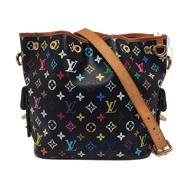 Louis Vuitton x Takashi Murakami Néonoé Medium Black Multicolor-Luxbags