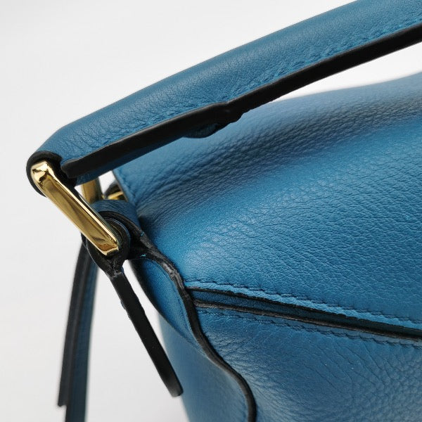 Loewe x Spirited Away Studio Ghibli Collection Puzzle Small Blue Crossbody Bag