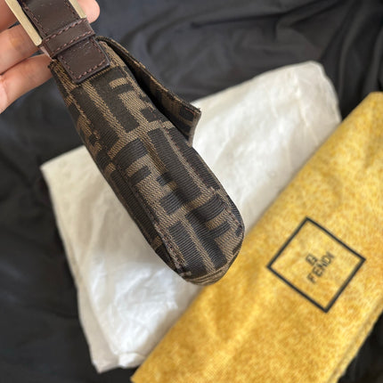 Fendi Baguette Classic Zucca Print Fendi Monogram