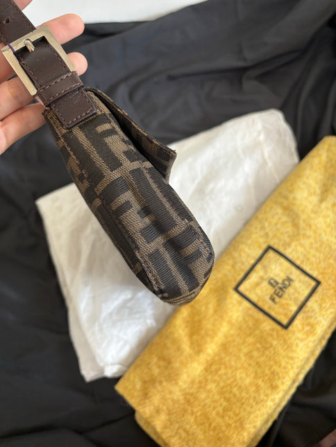 Fendi Baguette Classic Zucca Print Fendi Monogram