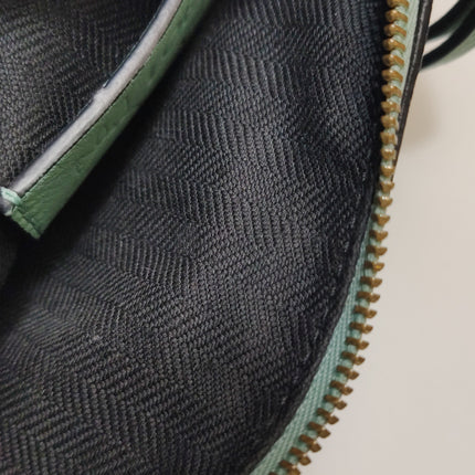 Loewe x Studio Ghibli Collection Susuwatari Mini Puzzle Green Crossbody Bag