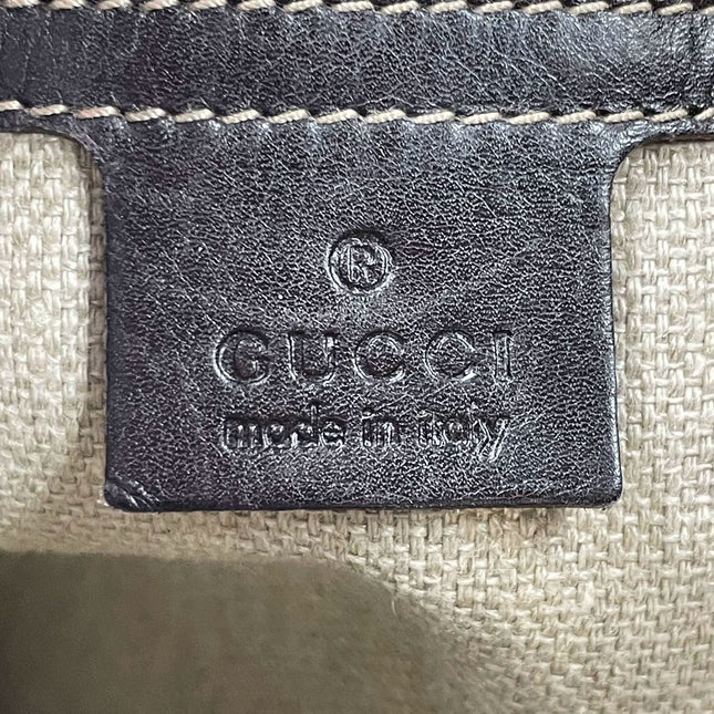 Gucci Jackie Vintage Zebra Print Pony-style Calfskin Side Horsebit