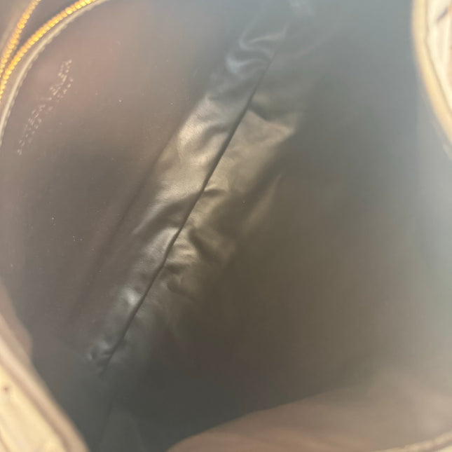 Bottega Veneta Hop Hobo Small Fondant Dark Chocolate Brown Leather 40cm